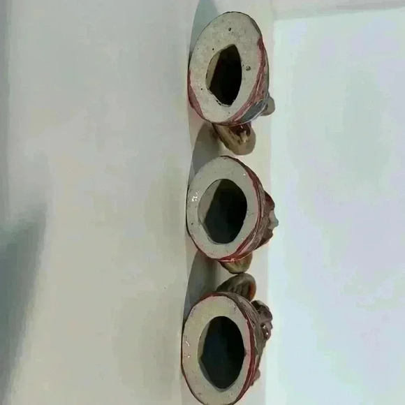 Set Of 3 Ceramic Angel Figurines - 4.5” - Picture 7 of 7